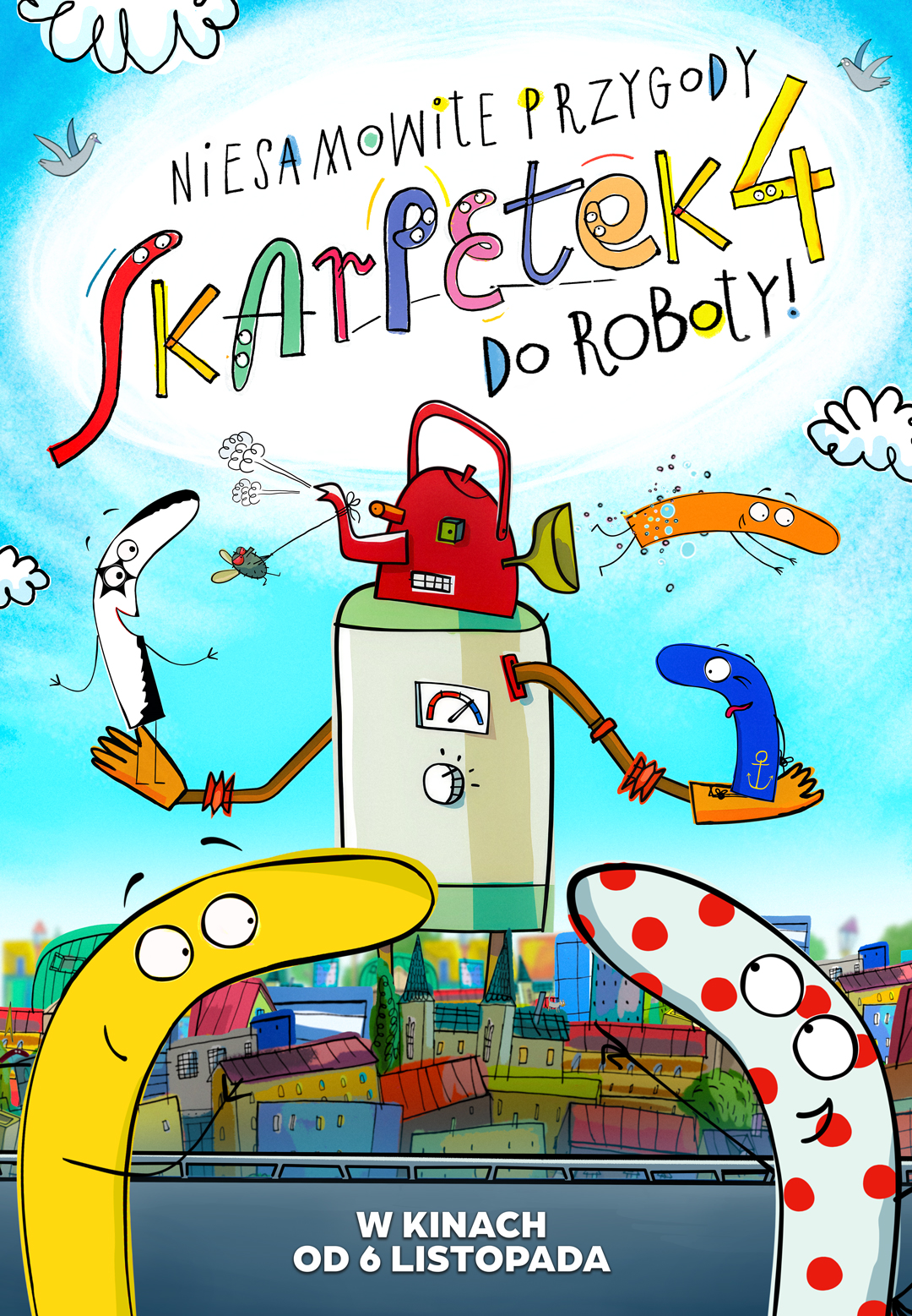Niesamowite przygody skarpetek 4: Do roboty!